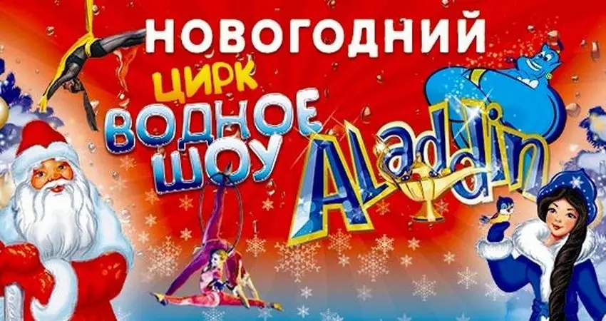 Новогодняя сказка на воде «Аладдин»