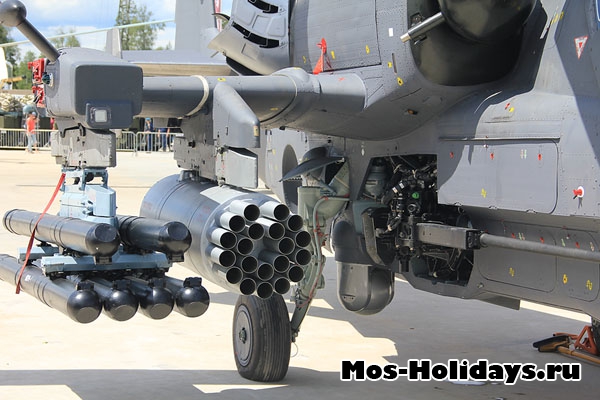 Вертолет в парке Патриот