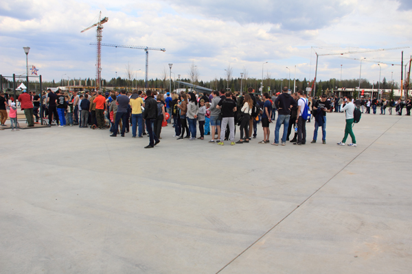 Сдаем нормативы ГТО на празднике День танкиста в Парке Патриот