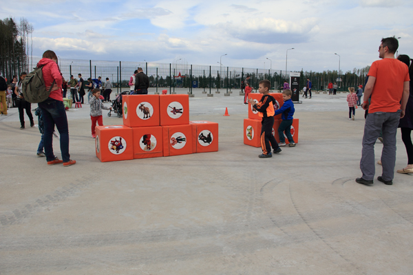 Развлечения на празднике День танкиста в Парке Патриот