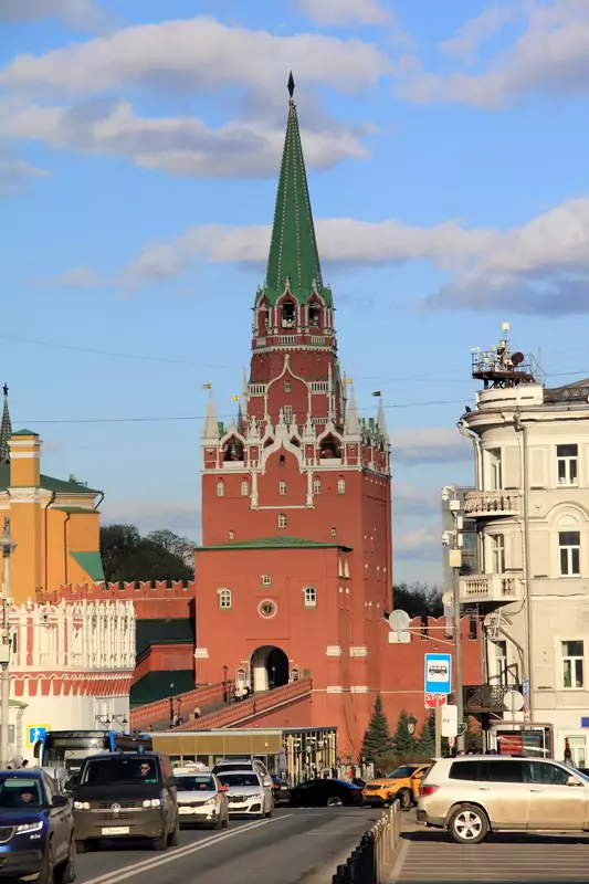 Троицкая башня Московского Кремля