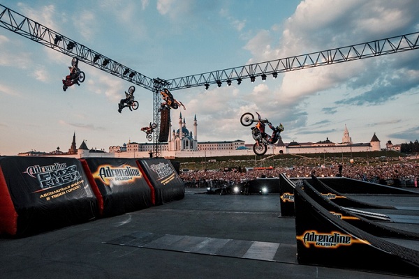 Мотофристайлшоу «Adrenaline FMX Rush – 2014» 23 августа