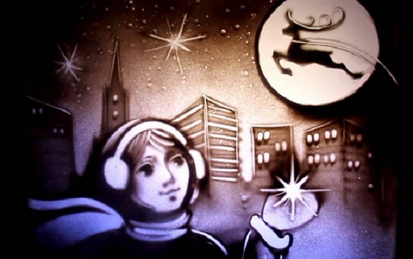 Песочная мультипликация