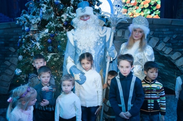 Благотворительная елка на Казанском вокзале