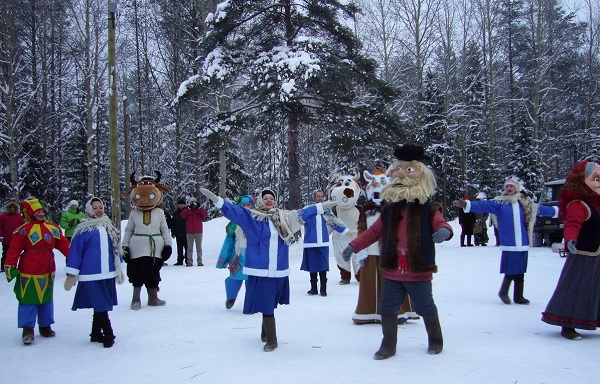 Рождественские гуляния в Архангельском