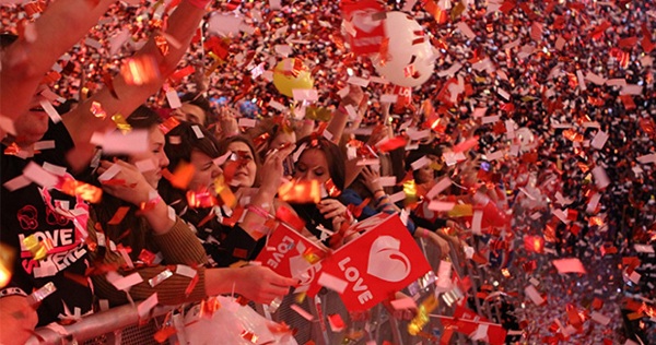 «Big Love Show 2015» в День всех влюбленных на Олимпийском