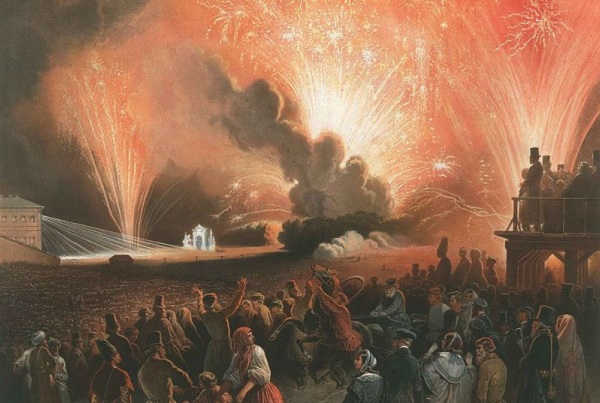 Выставка «Царские потешные огни» в Царицыно