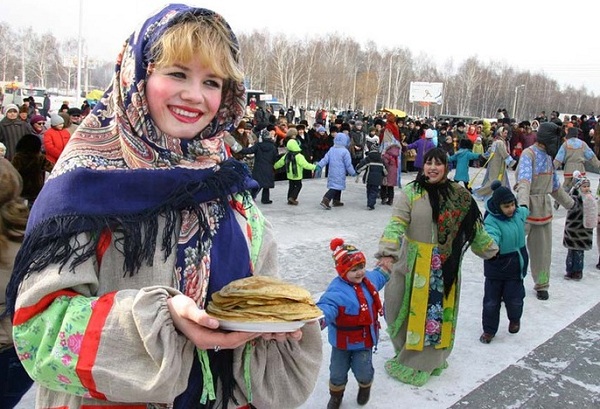 Масленица в Парке Горького