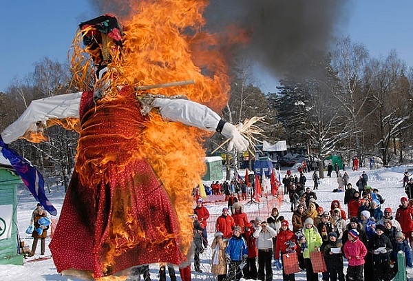 Масленица в Парке Горького