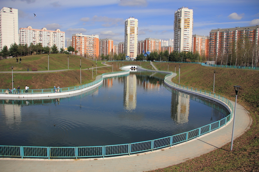 Дюссельдорфский парк в Марьино