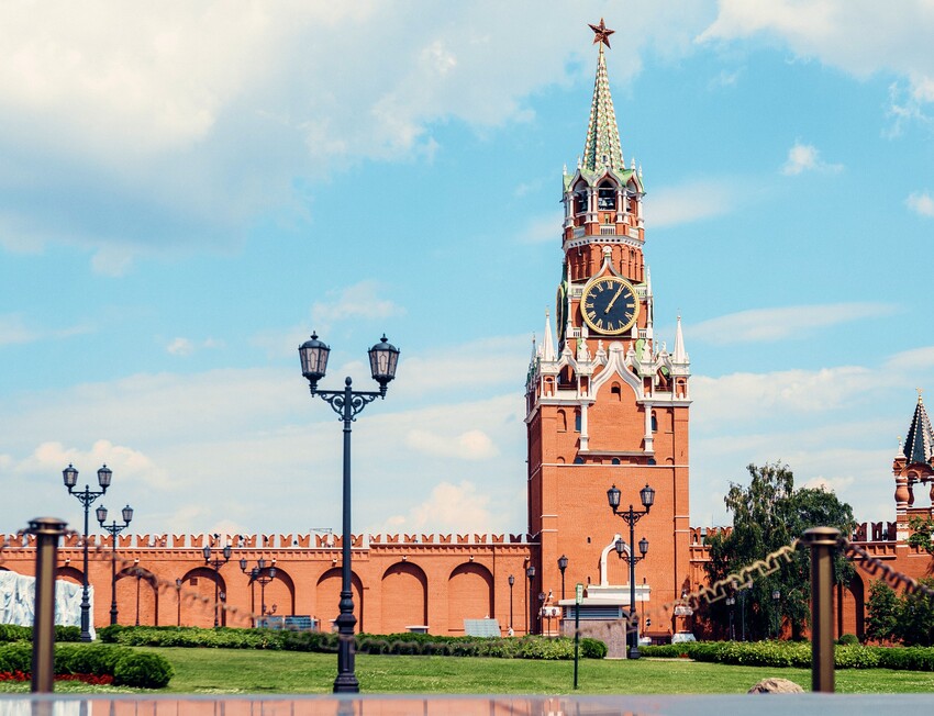 Спасская башня Московского Кремля