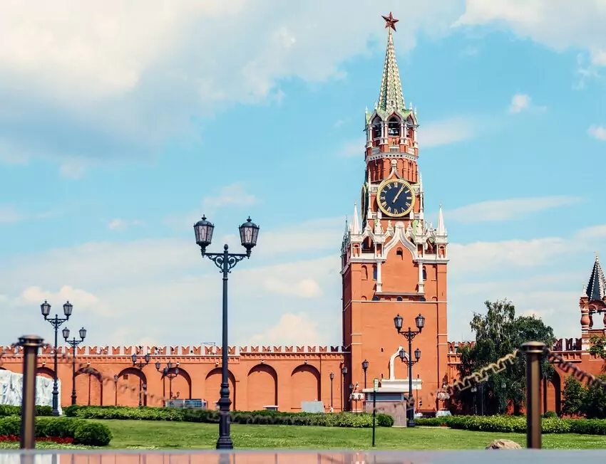 Спасская башня Московского Кремля