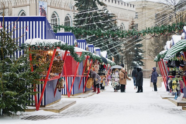 Ярмарка Европейских городов на Манежной площади
