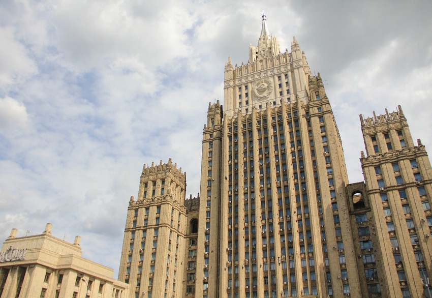 Здание МИД РФ на Смоленской площади