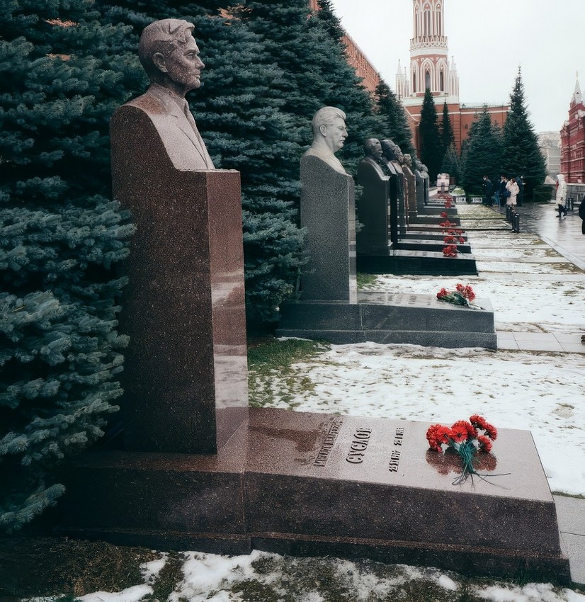 Некрополь у Кремлевской стены на Красной площади
