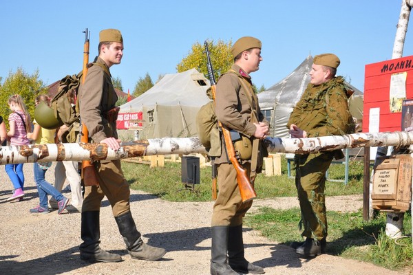 Военно-исторический фестиваль «Рубеж» в музейно-мемориальном комплексе «История танка Т-34»