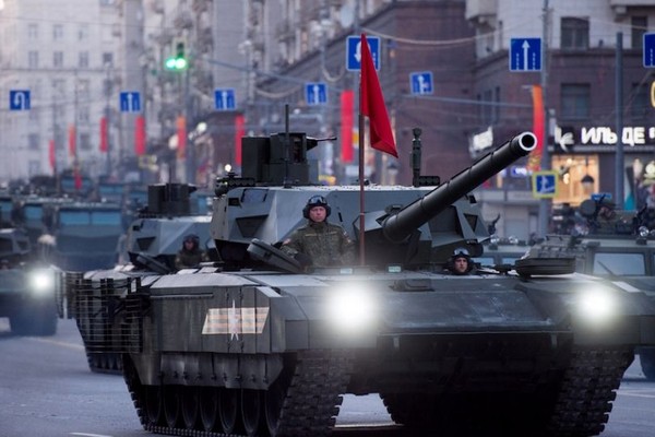 Репетиции Парада Победы