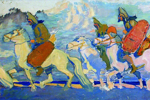 Выставка «Запад – Россия – Восток» в Академии акварели и изящных искусств С. Андрияки