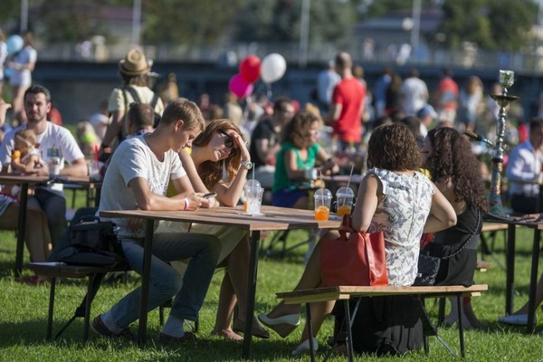Фестиваль еды «О, да! Еда!» в ЦПКиО им. М. Горького