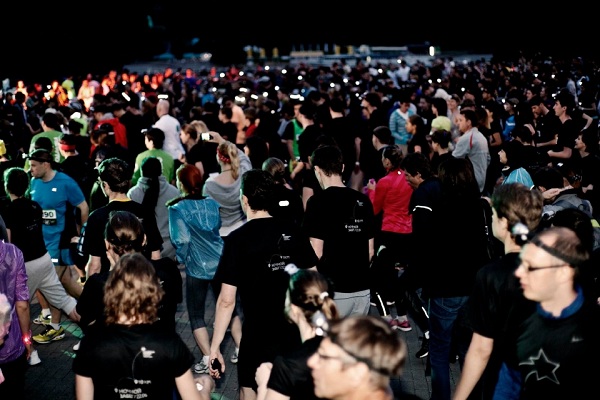 Ночной забег 2016 в ОК «Лужники»