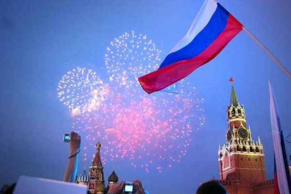 Концерт к Дню России на Красной площади