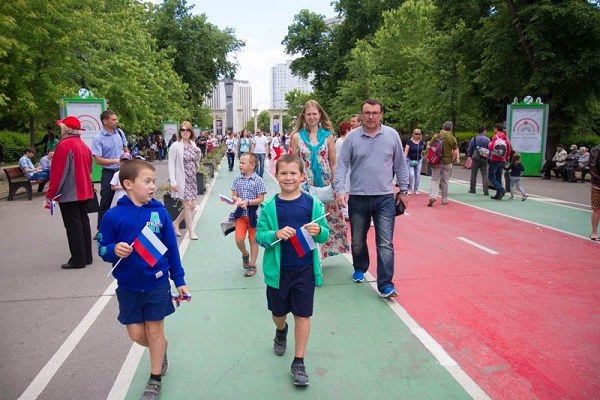 День России в парке «Сокольники»