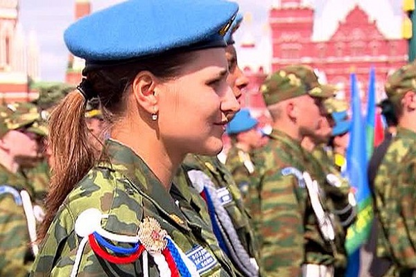 День ВДВ на Красной площади
