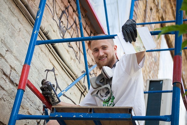 Конкурс граффити в арт-пространстве «Авиатор»