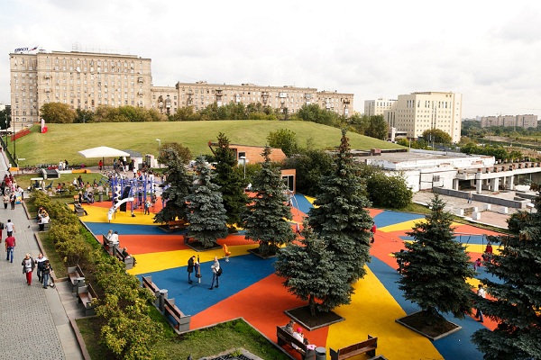 Летняя игротека в Парке Победы