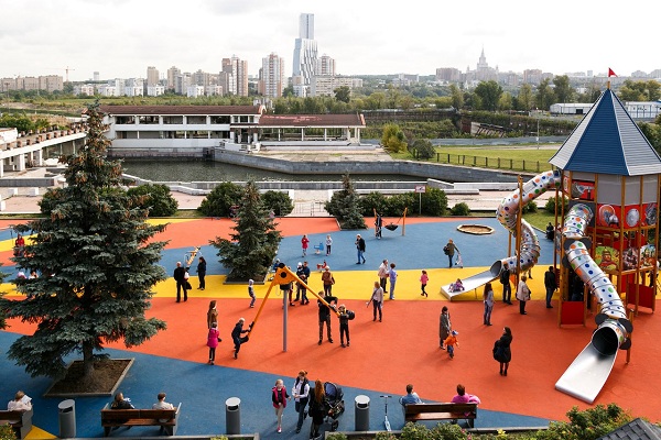 Летняя игротека в Парке Победы