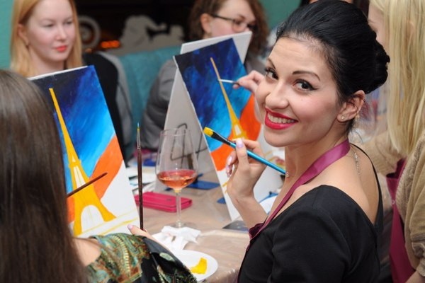 Арт-вечеринки «Artistnight» в галерее «Триумф»