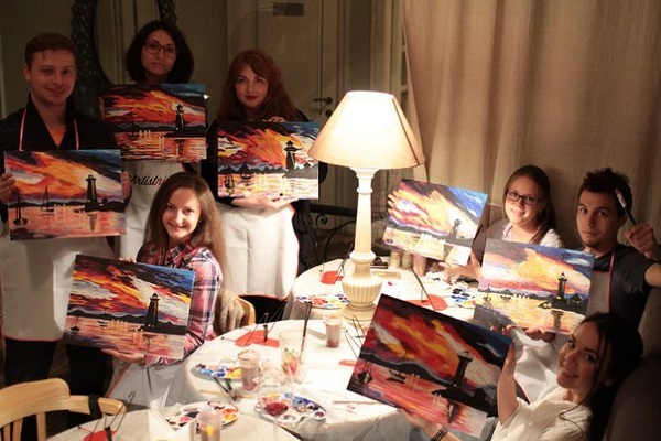 Арт-вечеринки «Artistnight» в галерее «Триумф»