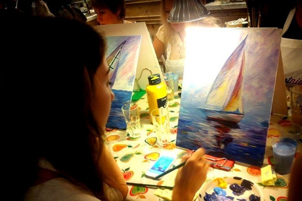 Арт-вечеринки «Artistnight» в галерее «Триумф»