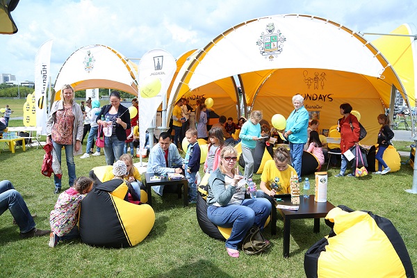 Семейный фестиваль «Beeline Sundays» в парке «Сокольники»