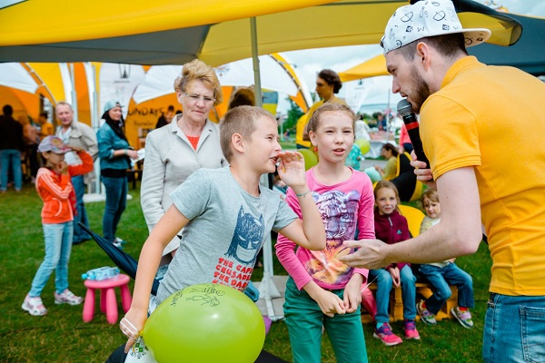 Семейный фестиваль «Beeline Sundays» в парке «Сокольники»