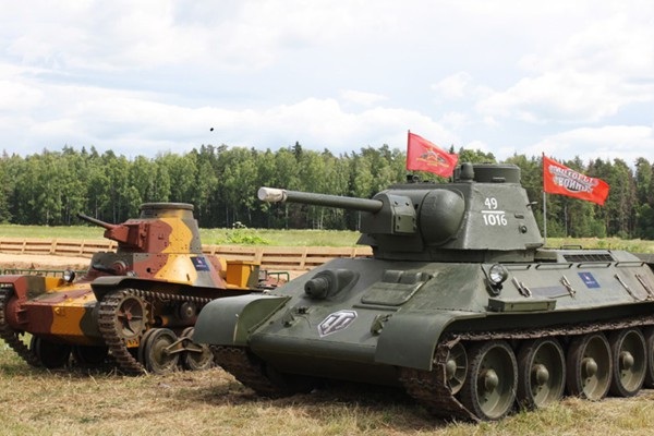 Праздник «Танковый тест-драйв» в Военно-техническом музее