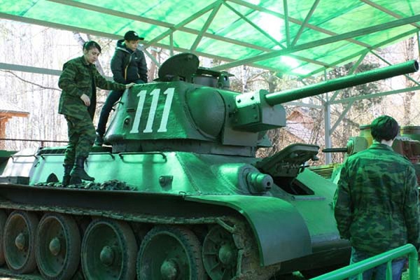 Праздник «Танковый тест-драйв» в Военно-техническом музее