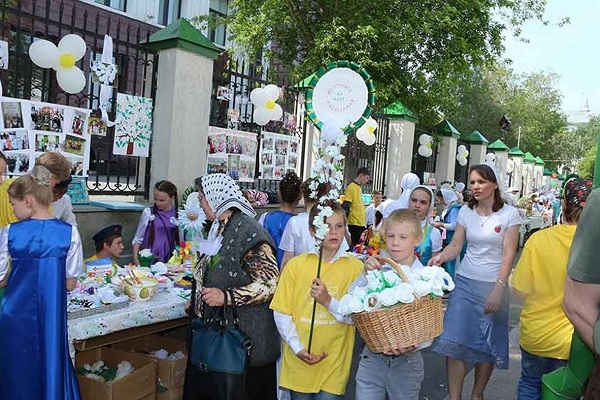 Благотворительная акция «Белый цветок»