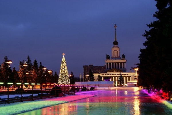 Новогодние гулянья 2016/2017 на ВДНХ