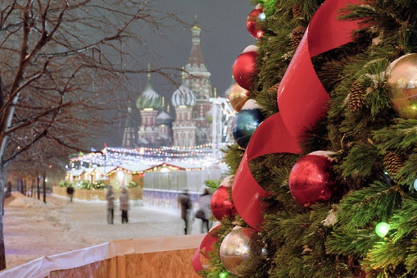 Новогодняя ночь на Красной площади