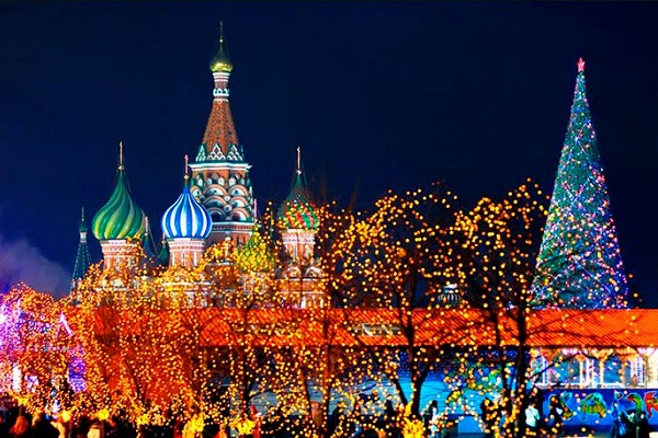 Новогодняя ночь на Красной площади