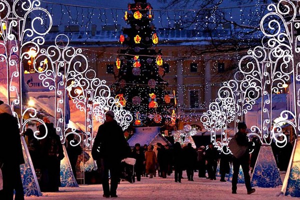 Площадки фестиваля «Путешествие в Рождество»