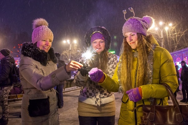 Предновогодний опен-эйр фестиваль в парке «Сокольники»