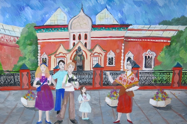 Выставка детских работ студии творческого самовыражения «Мой мир»