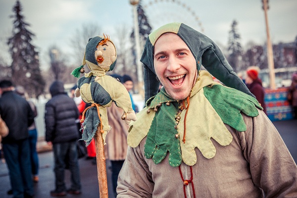 Масленица в саду «Эрмитаж»