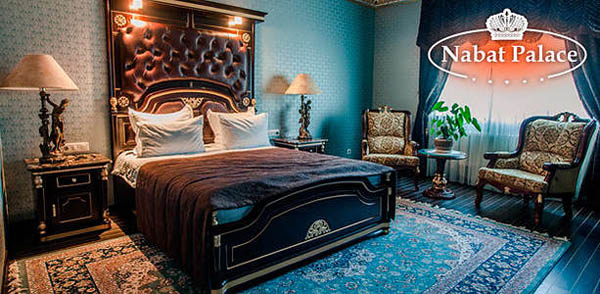 Роскошный отдых для двоих в номерах различных категорий в отеле Nabat Palace 5*: завтрак, ужин, подогреваемый бассейн, хаммам, турецкий пилинг, русский бильярд и не только!