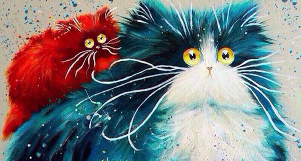«Кошка с котятами» — мастер-класс по масляной живописи