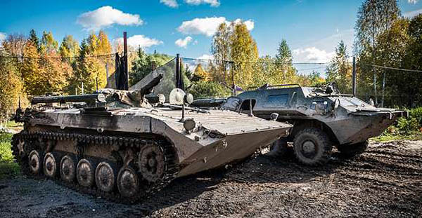 Участие в программе «Танковый Биатлон» на военных машинах БМП-1, БТР-80 для одного или двоих от компании «Воентанктур»