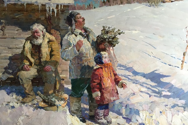 Выставка «Пейзажи русской деревни»