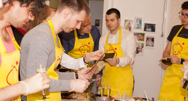 «Морское состязание» — кулинарная вечеринка CookingNite (скидка 50%)